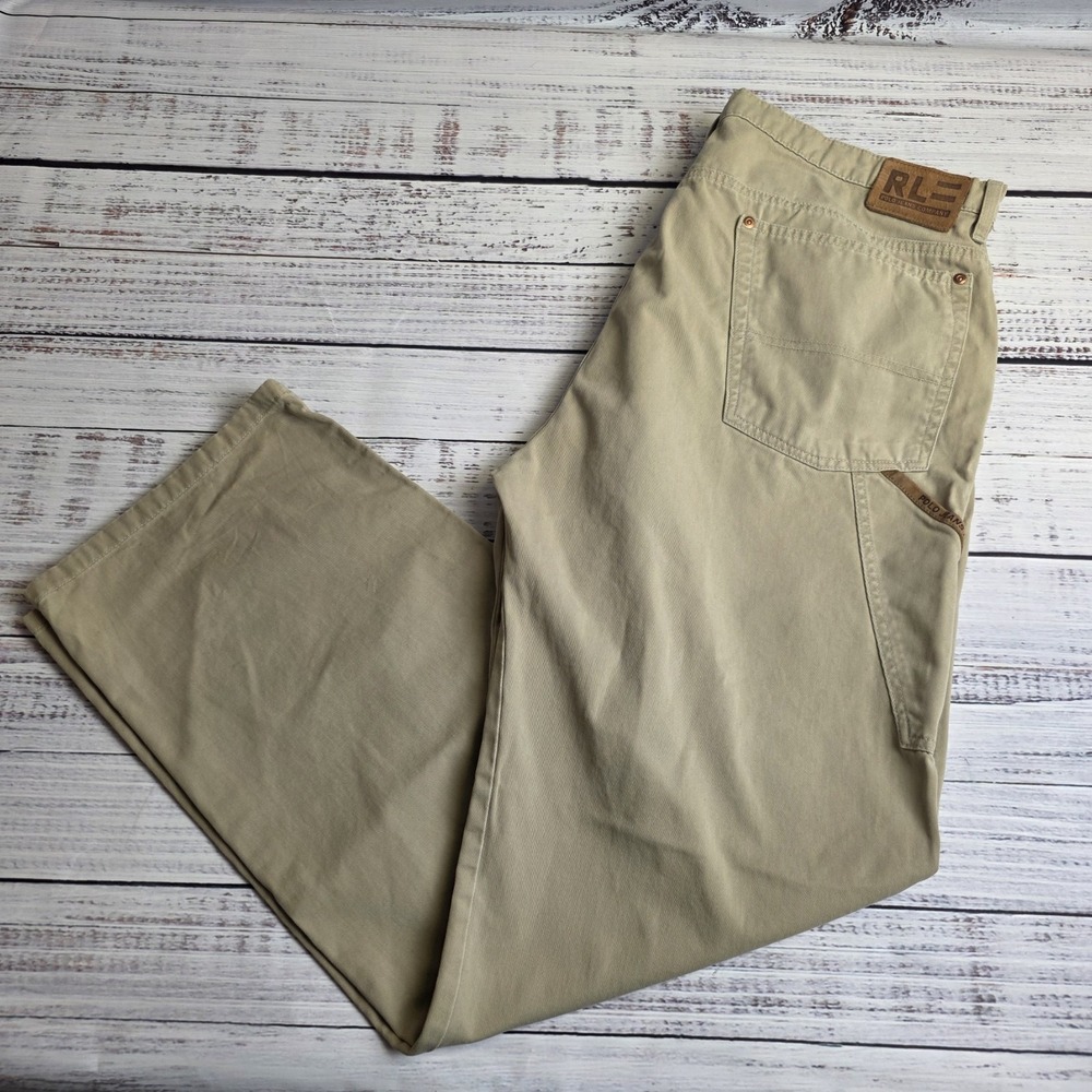 Polo Jeans Company Ralph Lauren 5 Pocket Carpenter Pants Mens 38x32 Fits 40x34